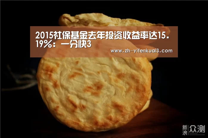 2015社保基金去年投资收益率达15.19%:一分快3(图1) 一分快3